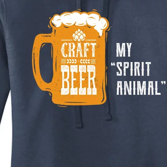 Craft Beer My Spirit Animal Women's Pullover Hoodie