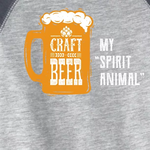 Craft Beer My Spirit Animal Toddler Fine Jersey T-Shirt