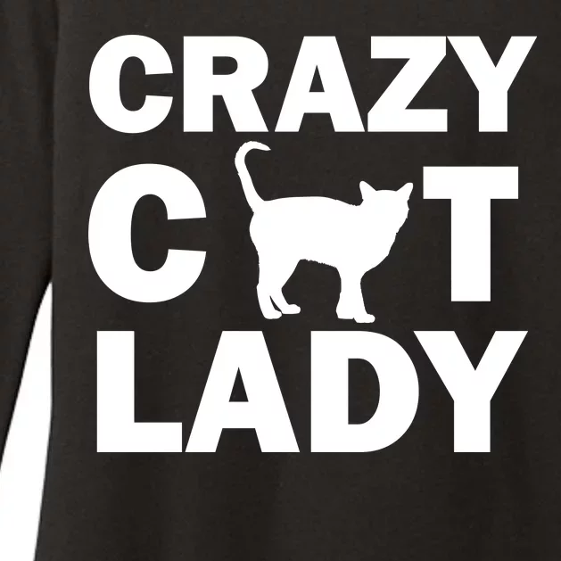 Crazy Cat Lady Womens CVC Long Sleeve Shirt