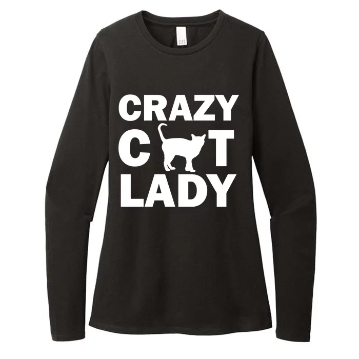 Crazy Cat Lady Womens CVC Long Sleeve Shirt