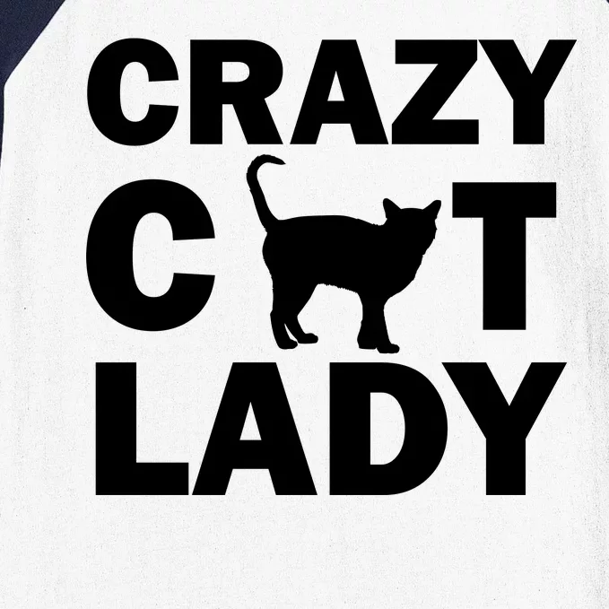 Crazy Cat Lady Baseball Sleeve Shirt