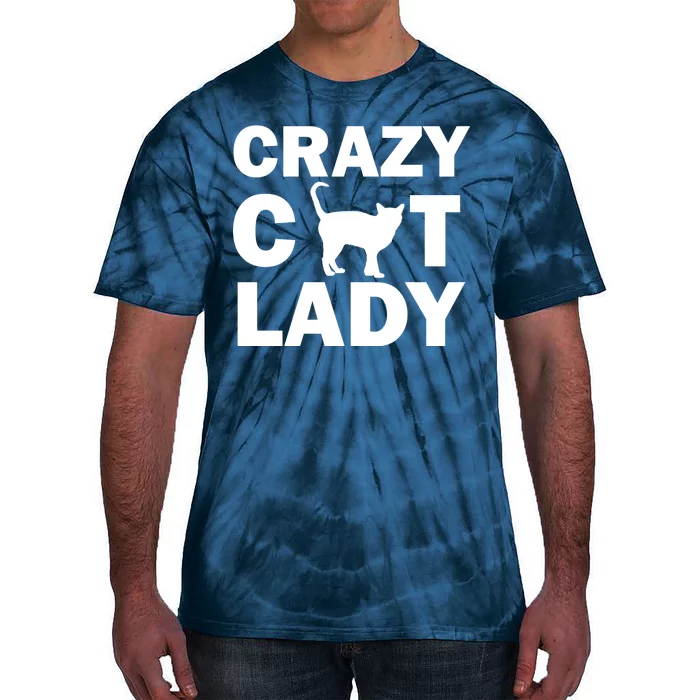 Crazy Cat Lady Tie-Dye T-Shirt