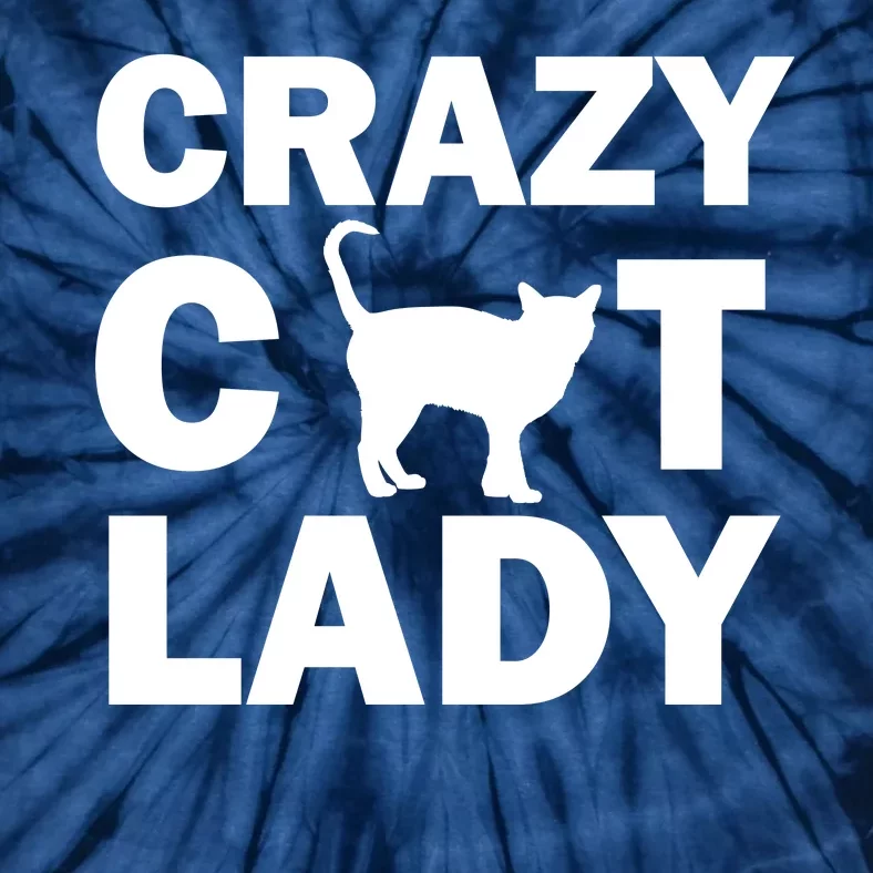 Crazy Cat Lady Tie-Dye T-Shirt