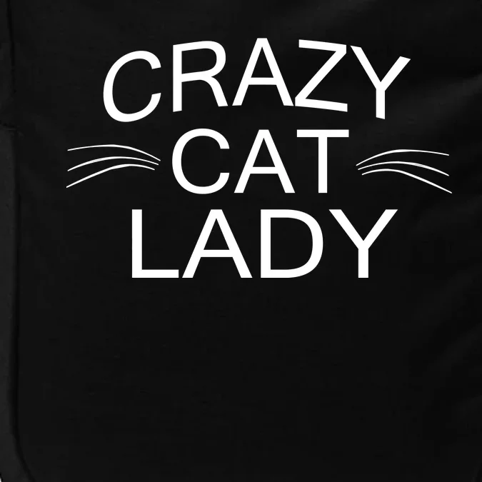 Crazy Cat Lady Whiskers Impact Tech Backpack