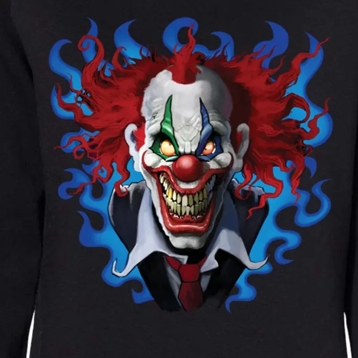 Crazy Clown Womens California Wash Sweatshirt