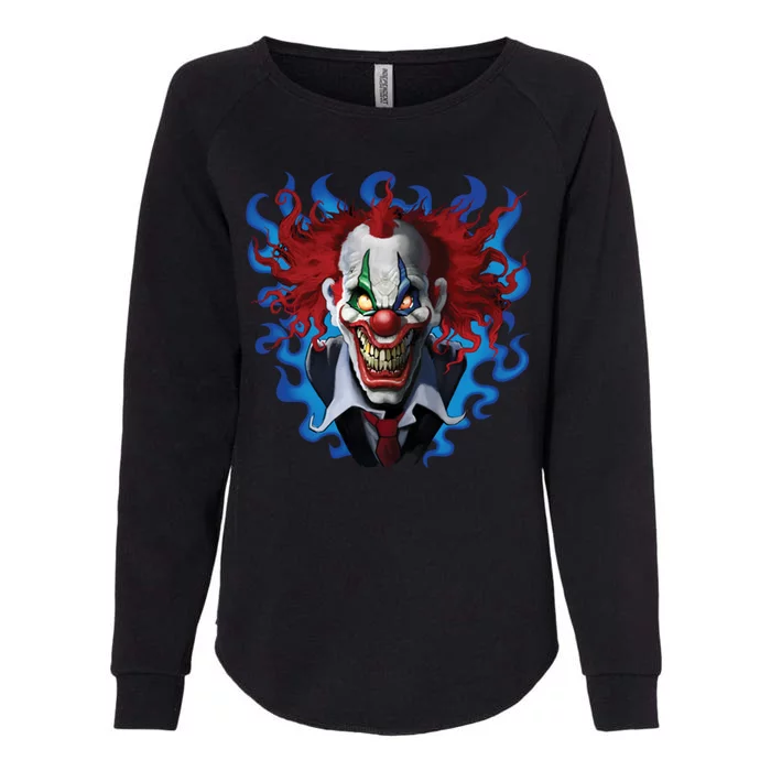 Crazy Clown Womens California Wash Sweatshirt