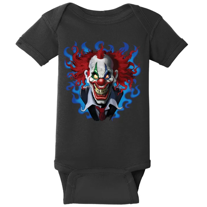 Crazy Clown Baby Bodysuit