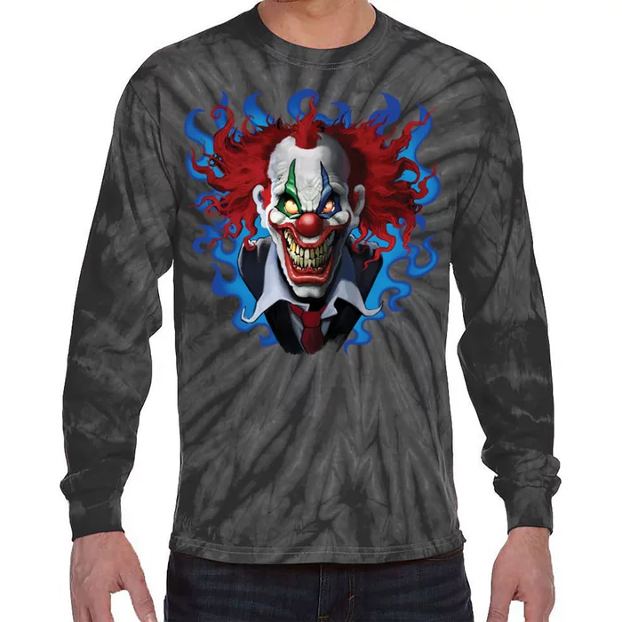 Crazy Clown Tie-Dye Long Sleeve Shirt