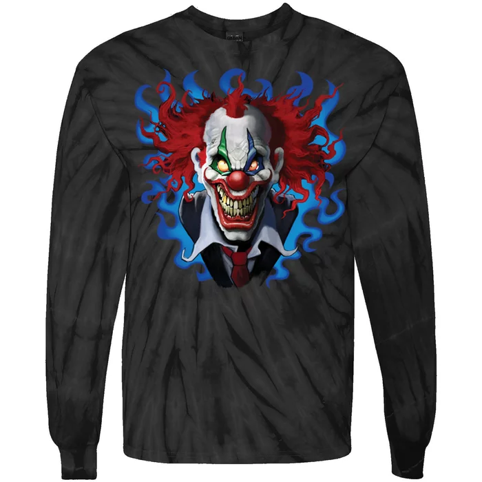 Crazy Clown Tie-Dye Long Sleeve Shirt