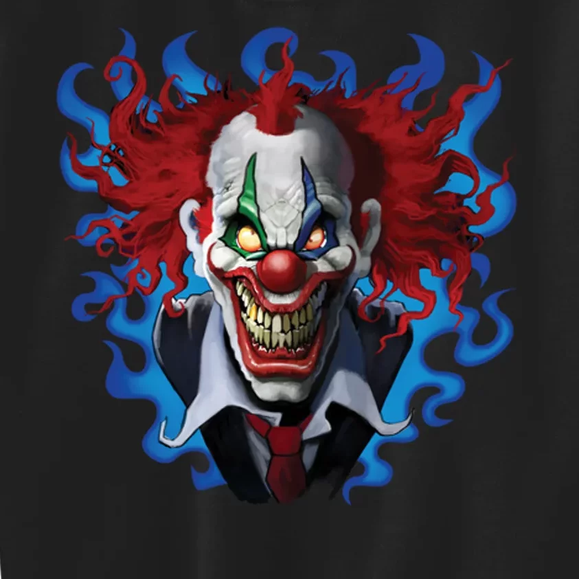 Crazy Clown Kids Sweatshirt