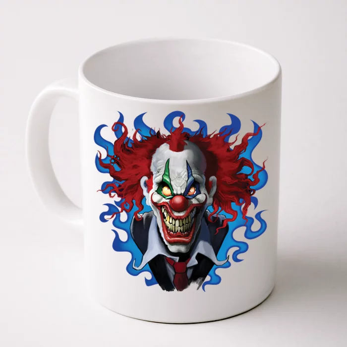 Crazy Clown Front & Back Coffee Mug