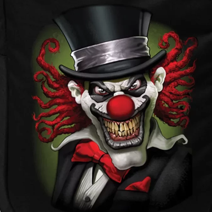 Crazy Clown Smiling Impact Tech Backpack