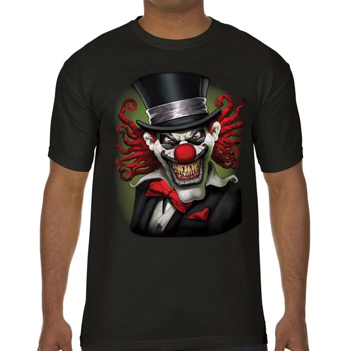 Crazy Clown Smiling Comfort Colors T-Shirt