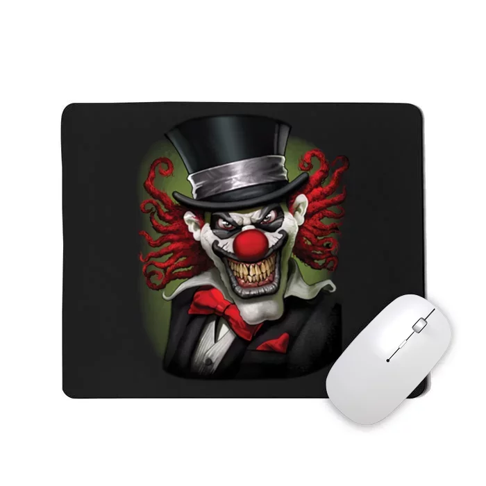 Crazy Clown Smiling Mousepad