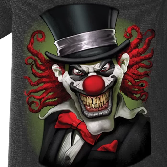 Crazy Clown Smiling Baby Bodysuit