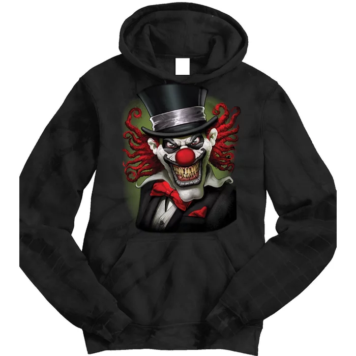 Crazy Clown Smiling Tie Dye Hoodie