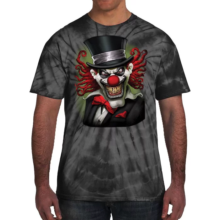 Crazy Clown Smiling Tie-Dye T-Shirt