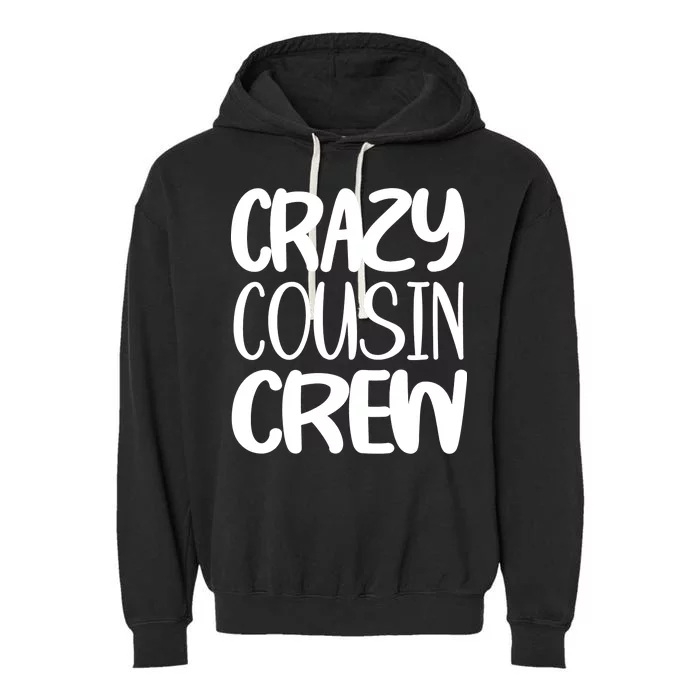 Crazy Cousin Crew Garment-Dyed Fleece Hoodie