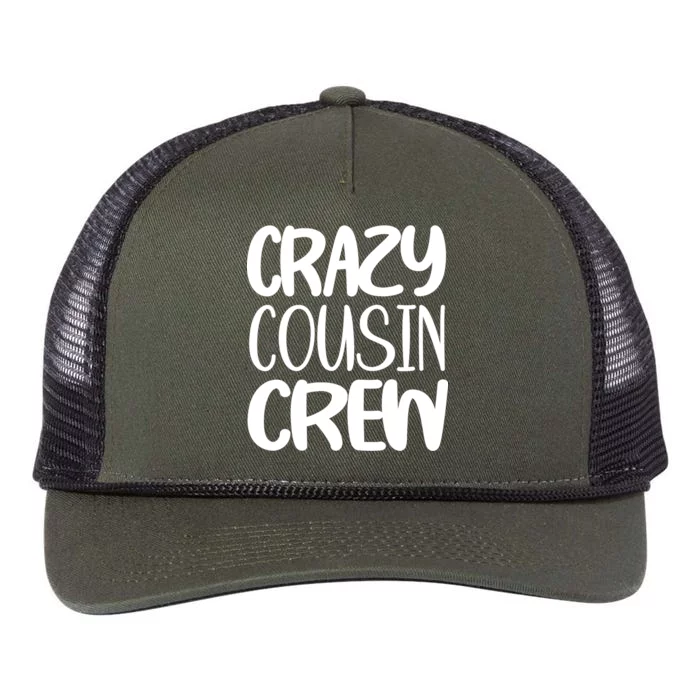 Crazy Cousin Crew Retro Rope Trucker Hat Cap