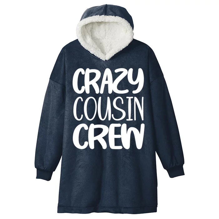 Crazy Cousin Crew Hooded Wearable Blanket