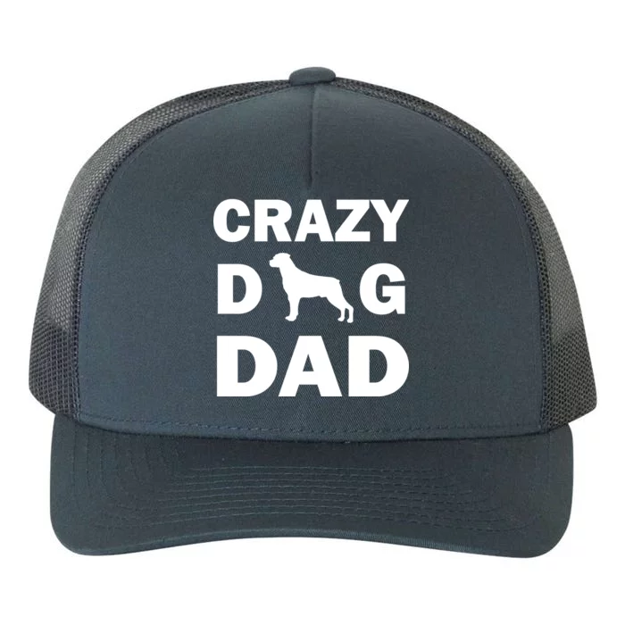 Crazy Dog Dad Yupoong Adult 5-Panel Trucker Hat