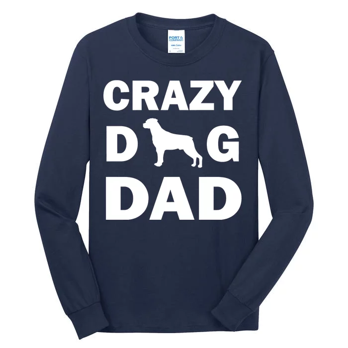 Crazy Dog Dad Tall Long Sleeve T-Shirt