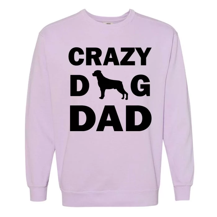 Crazy Dog Dad Garment-Dyed Sweatshirt