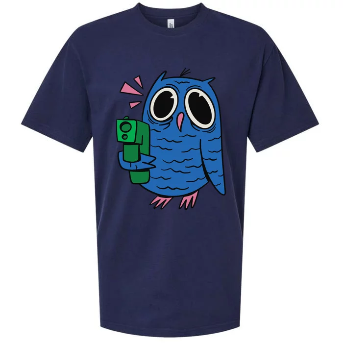 Crazy Owl Gun Sueded Cloud Jersey T-Shirt