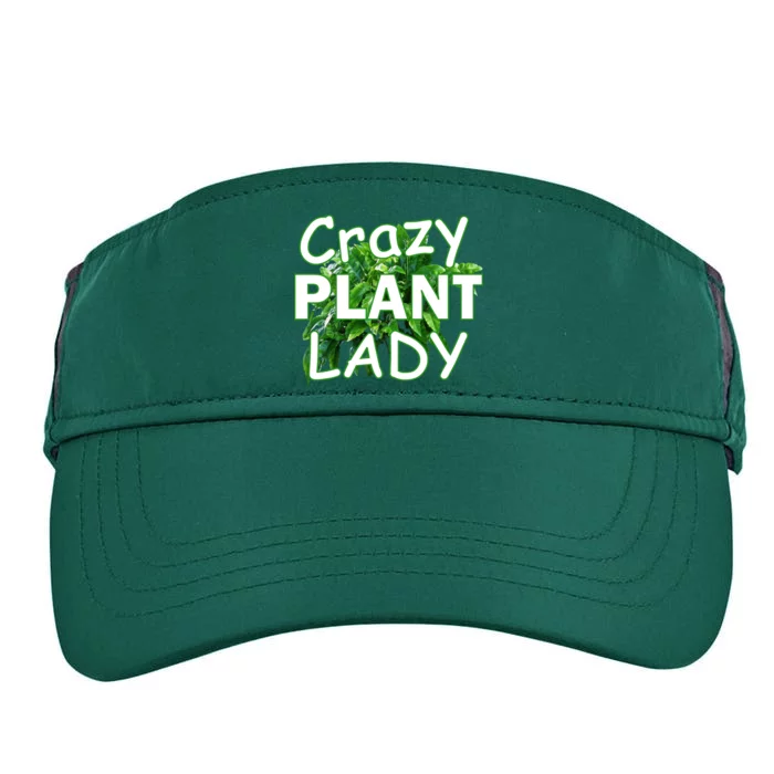 Crazy Plant Lady Adult Drive Performance Visor