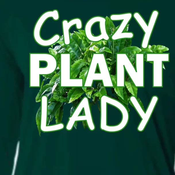 Crazy Plant Lady Cooling Performance Long Sleeve Crew