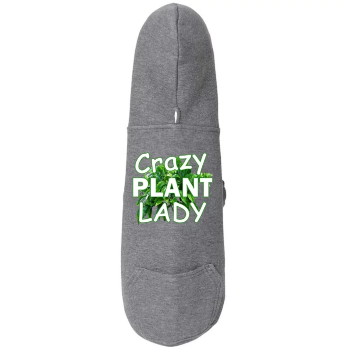 Crazy Plant Lady Doggie 3-End Fleece Hoodie