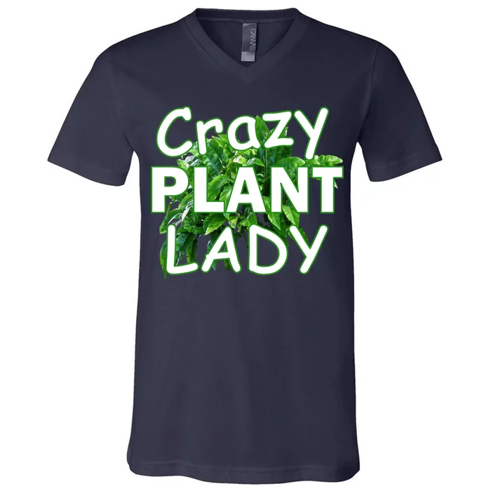 Crazy Plant Lady V-Neck T-Shirt