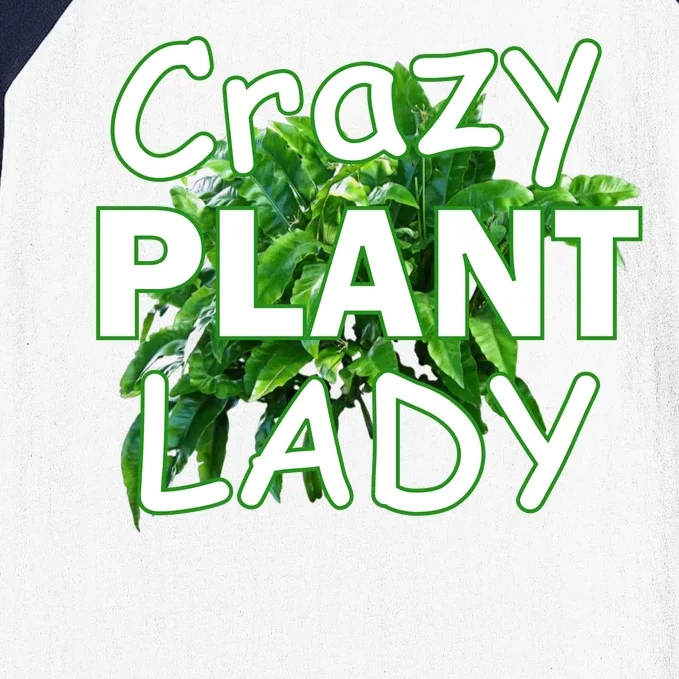 Crazy Plant Lady Baseball Sleeve Shirt