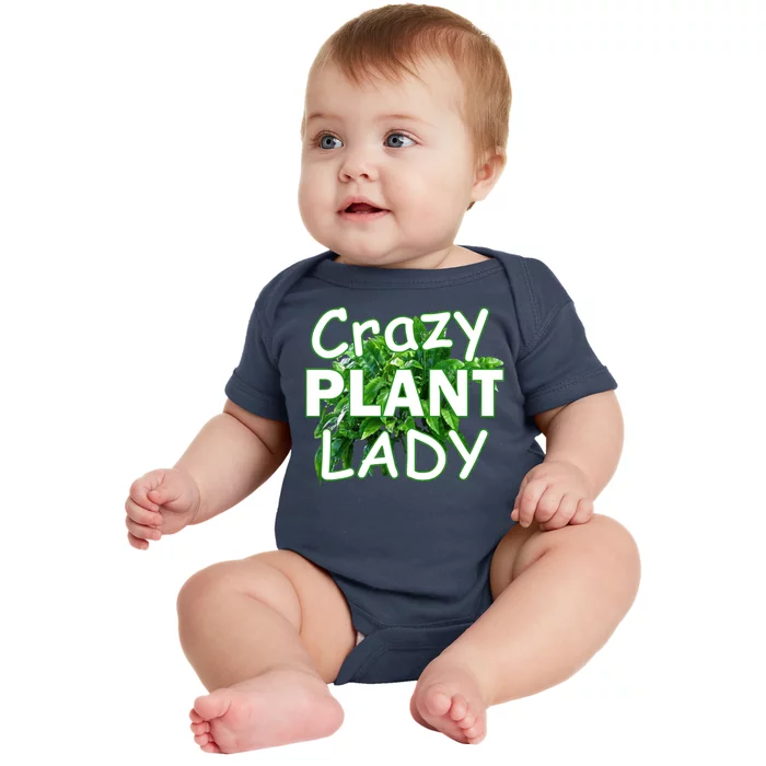 Crazy Plant Lady Baby Bodysuit