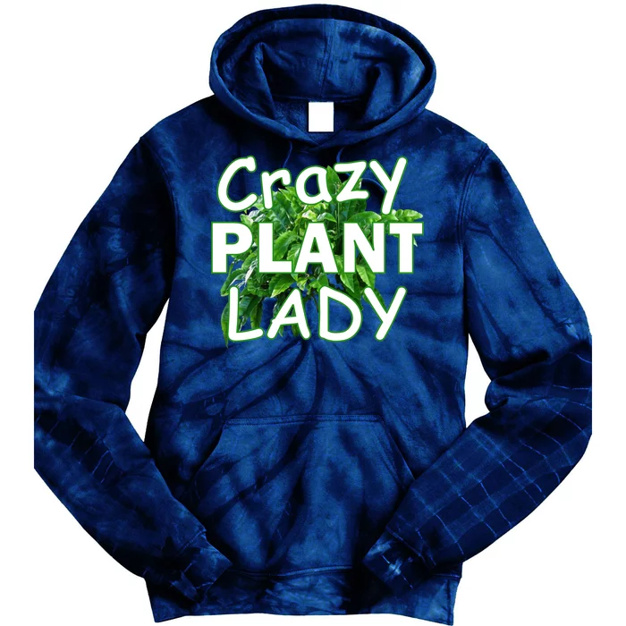 Crazy Plant Lady Tie Dye Hoodie