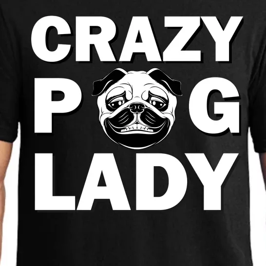 Crazy Pug Lady Pajama Set