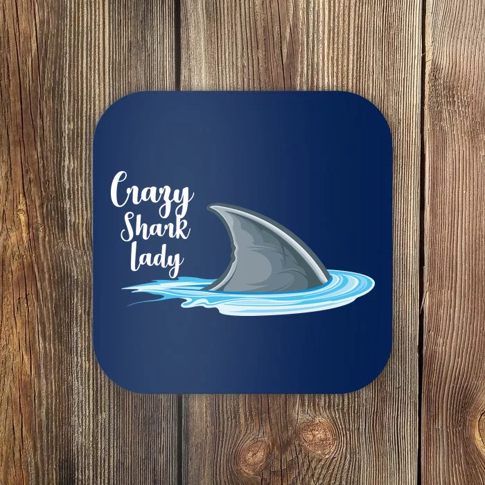 Crazy Shark Lady Coaster