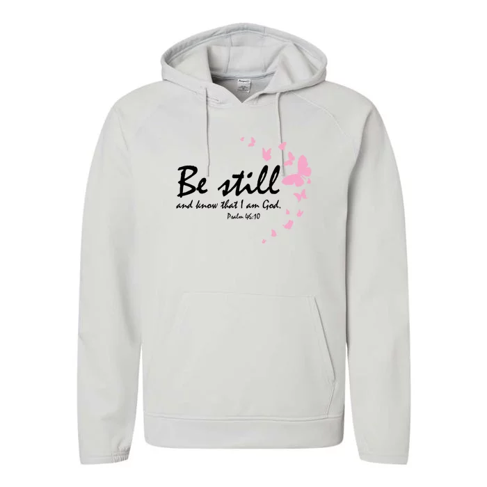 Christian Religious Butterflies Bible Verses Sayings Gift Performance Fleece Hoodie