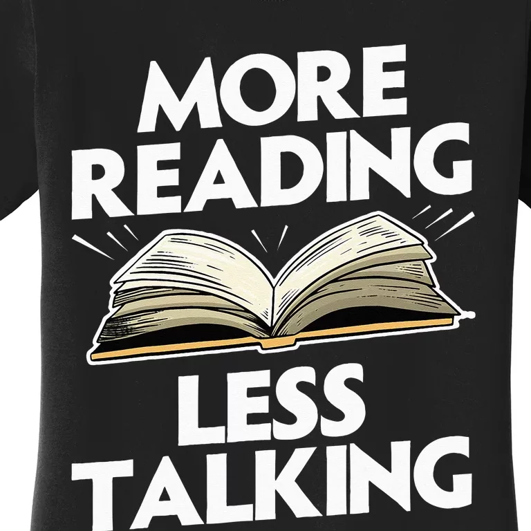 Cool Reading Books For Wo Book Lover Bookworm Library Women's T-Shirt