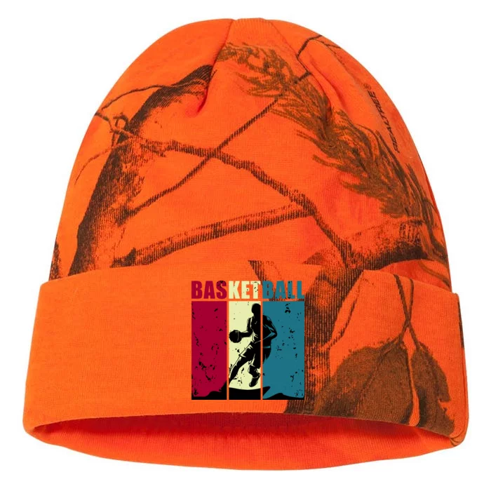 Classic Retro Basketball Kati - 12in Camo Beanie