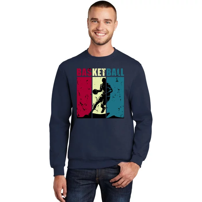 Classic Retro Basketball Sweatshirt