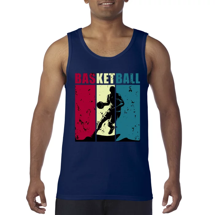 Classic Retro Basketball Tank Top