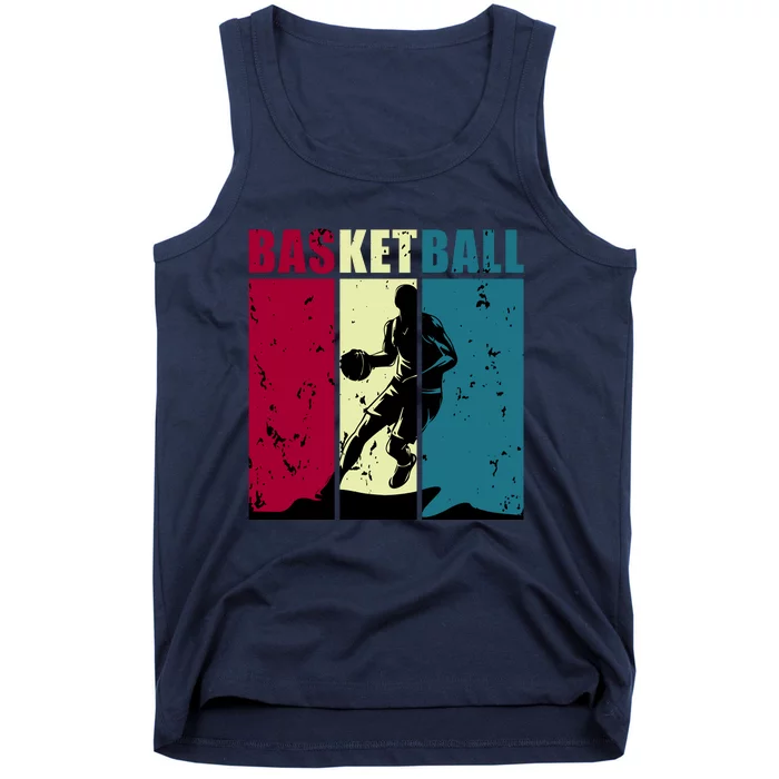 Classic Retro Basketball Tank Top