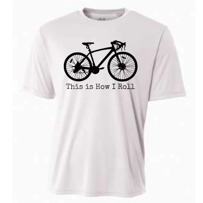 Cycling Road Bike Bicycle Funny Cyclist Cooling Performance Crew T-Shirt