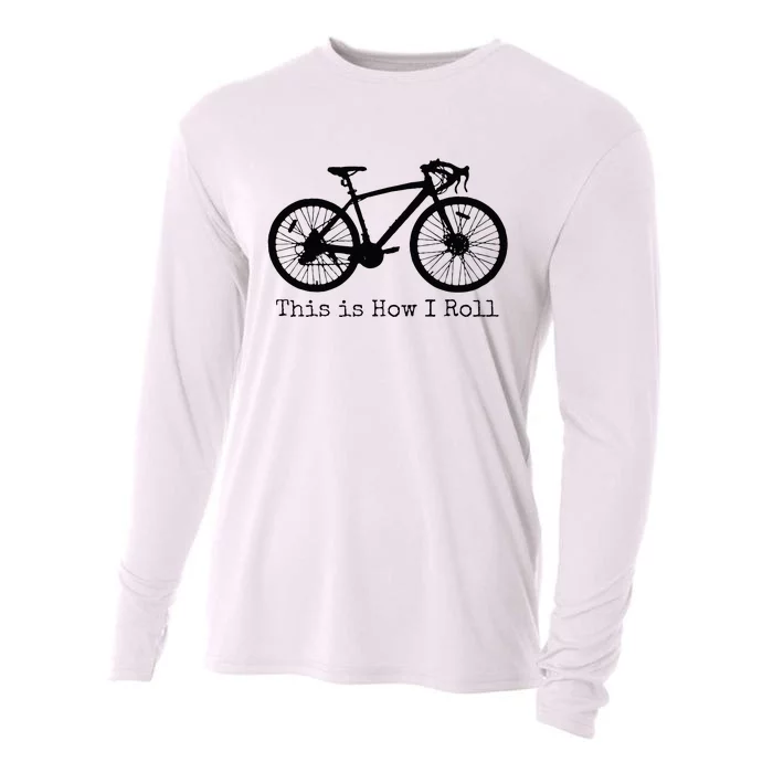 Cycling Road Bike Bicycle Funny Cyclist Cooling Performance Long Sleeve Crew