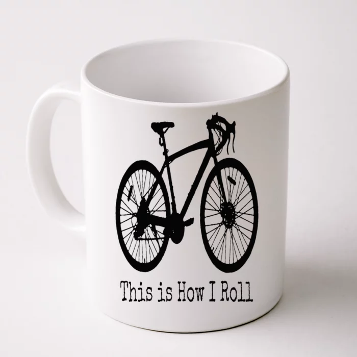 Cycling Road Bike Bicycle Funny Cyclist Front & Back Coffee Mug