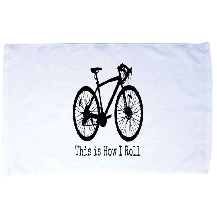 Cycling Road Bike Bicycle Funny Cyclist Microfiber Hand Towel