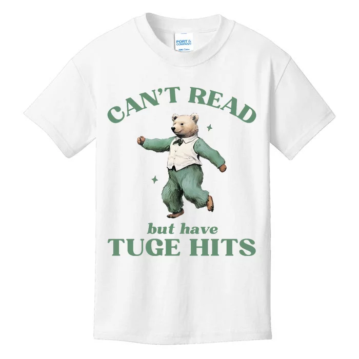 CanT Read But Have Tuge Hits Kids T-Shirt