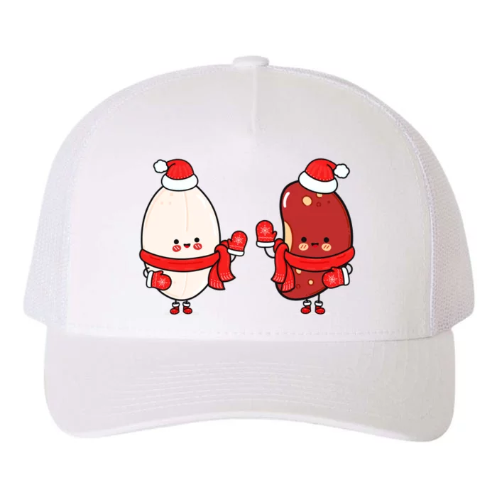 Cute Red Beans And Rice Yupoong Adult 5-Panel Trucker Hat