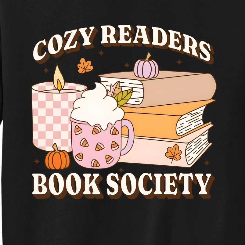 Cozy Readers Book Society Book Lover Bookworm Sweatshirt